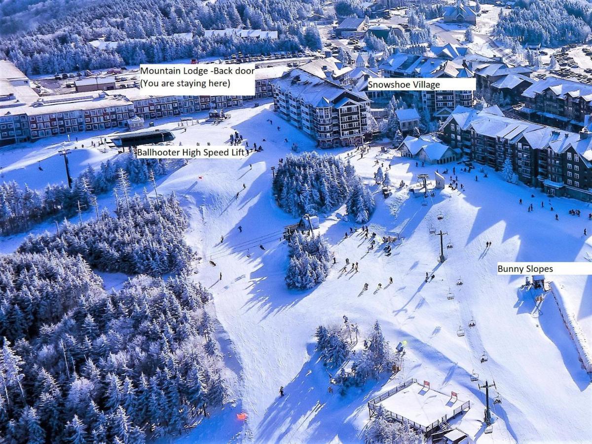 Stroll To Slopes, Village Area, Ski In-Out Mtlodge 151 Snowshoe Exterior foto